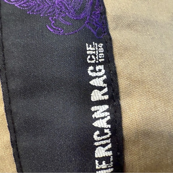 American Rag Cie Jacket Womens M Tan/khaki Blazer Sz L NWOT - Picture 10 of 15